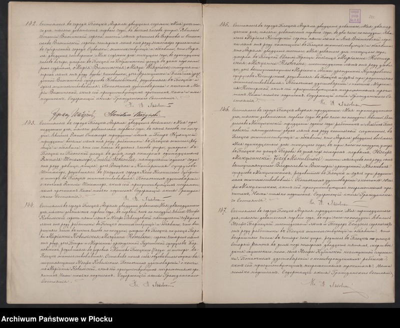 image.from.unit.number "Akta urodzeń, małżeństw i zgonów"