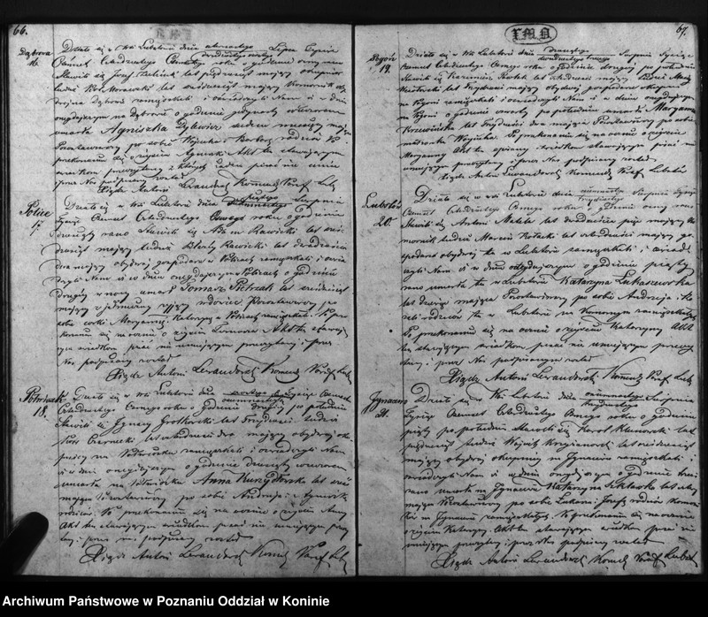 Obraz 20 z jednostki "Duplikat urodzonych, zaślubionych, zmarłych"