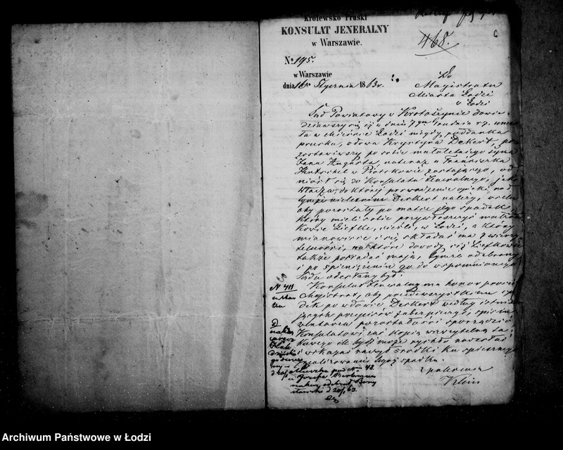 Obraz 8 z jednostki "Akta tyczące się spisu inwentarza pozostałości po zmarłej Krystynie Dekiert wyrobnicy poddanej pruskiej"