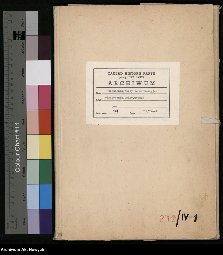 image.from.unit.number "Obozy koncentracyjne w Neuenhamme, Płaszowie, Turyngii /"Reimagh"/, więzienie na Pawiaku, martyrologia dzieci żydowskich, spis osób wywiezionych z pow. bielskiego. Opracowania, spisy, wykazy."
