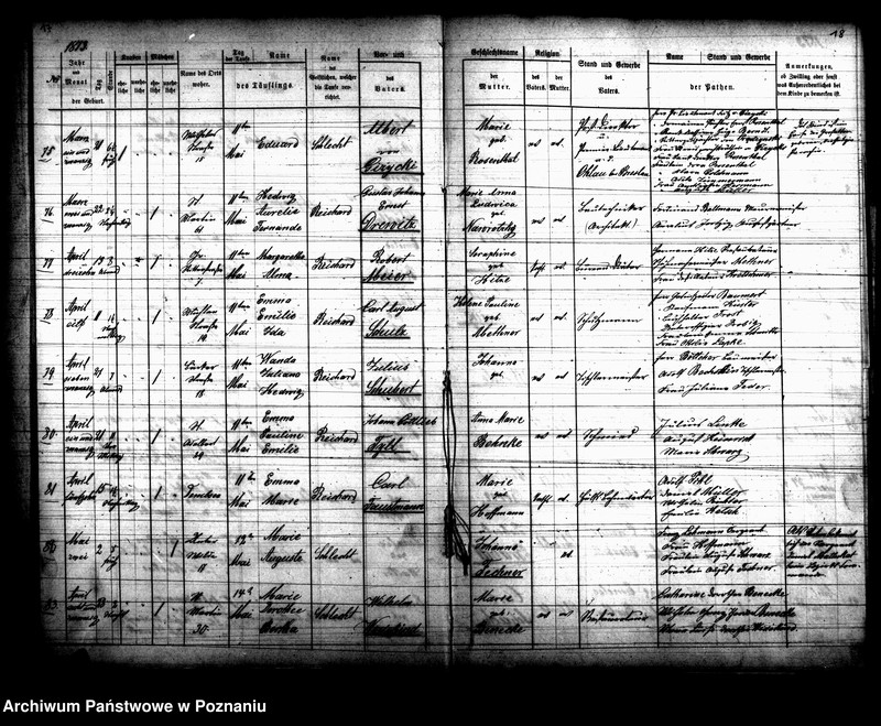 Obraz 10 z jednostki "Verzeichniss der gestorbenen Personen"