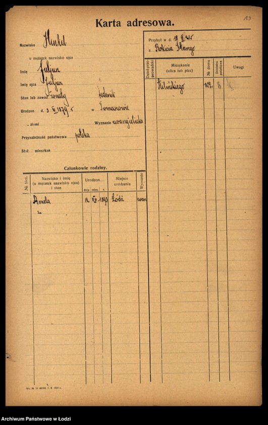 image.from.unit.number "[Spis ludności Łodzi] Henkel - Herc"