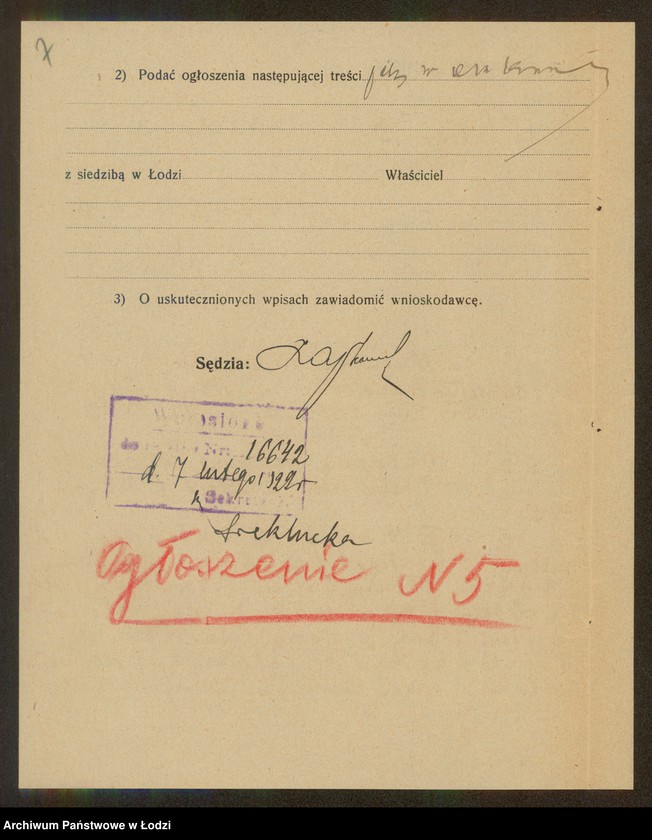 Obraz 9 z jednostki "Szlama Kurebart- pośrednictwo handlowe"