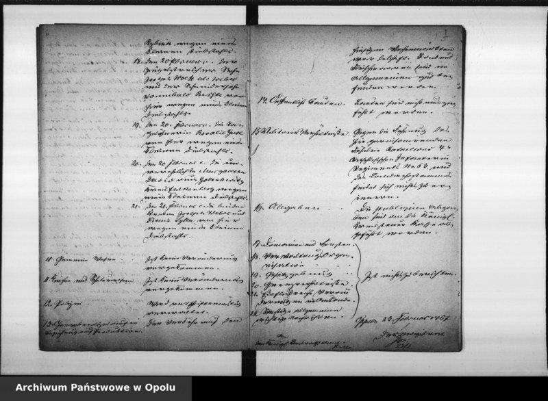 Obraz 8 z jednostki "Acta des Magistrats zu Oppeln betreffend die Erstattung der Zeitungsberichte"