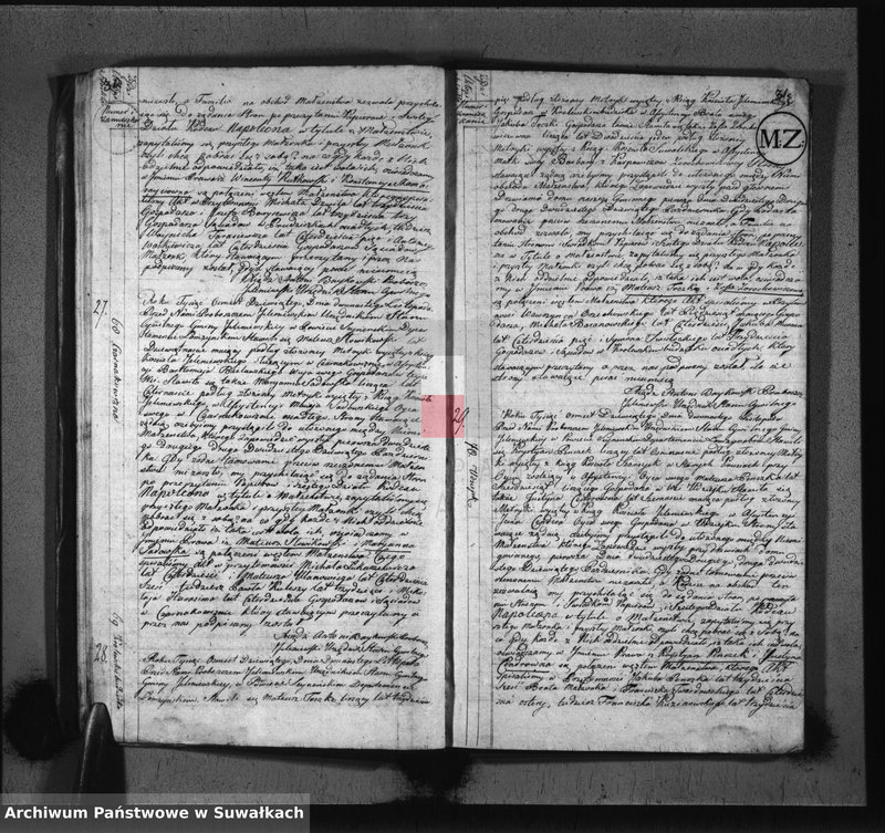 image.from.unit.number "Akta Małżeństwa Gminy Jeleniewskiey Na Rok 1809/10 od 1-o Maja"