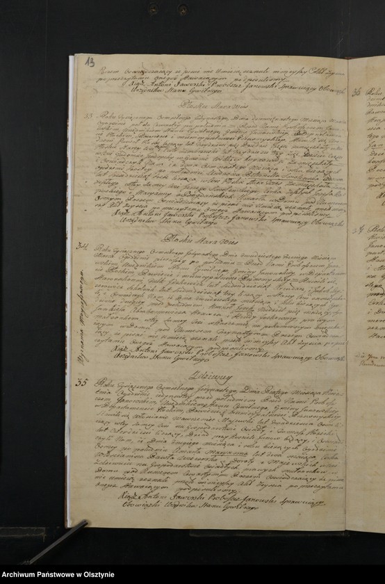 image.from.unit.number "Akta Zeyscia Gminy Janowskiey w Departamencie Płockim Powiecie Przasnyskim Spisane 1810/11"