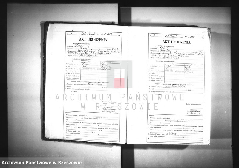 image.from.unit.number "Akta urodzeń (za lata 1894-1901, 1904-1916, 1918-1929) - Wola Zarczycka - odpis"