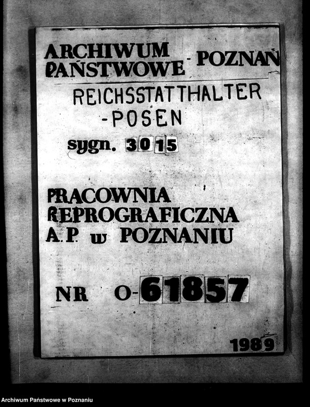 Obraz 1 z jednostki "Instandsetzungsarbeiten im Gästehaus des Gauleiters in Hermannsbad (Ciechocinek)"