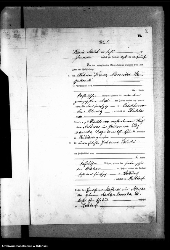 image.from.unit.number "Księga małżeństw"