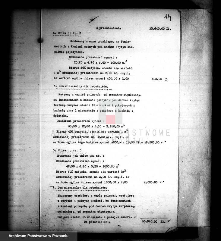 Obraz 18 z jednostki "Operat szacunkowy majątku Tur powiatu szubińskiego"