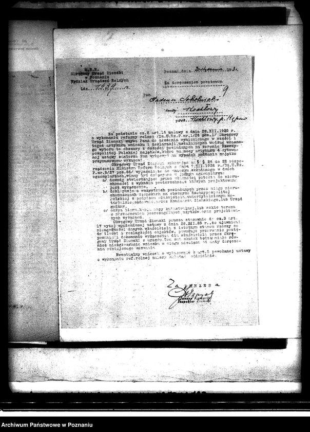 Obraz 13 z jednostki "Majątek Kochłowy wyłączony z art.. 4 i 5 ustawy o reformie rolnej Wacław Kohl"