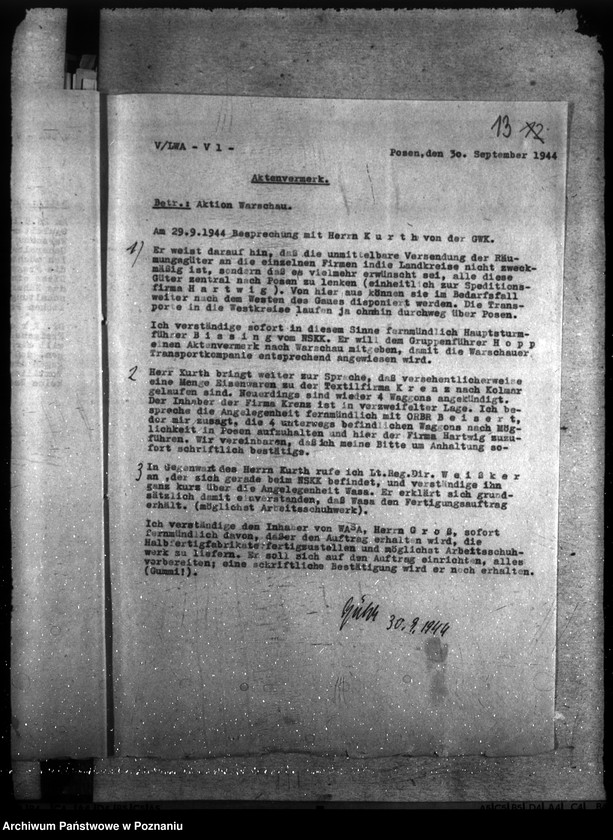 Obraz 18 z jednostki "Aktion Warschau. Verwertungen"