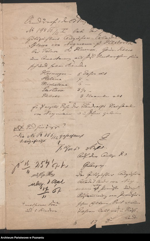 Obraz 8 z jednostki "A. betr. Augustin von Spława - Neyman Gutspächter"