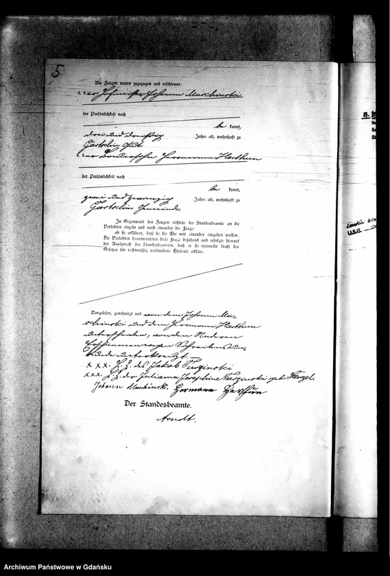 image.from.unit.number "Księga małżeństw"