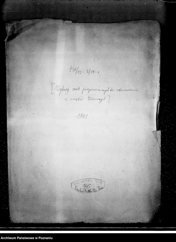 Obraz 4 z jednostki "Wykazy osób proponowanych do odznaczenia z urzędów terenowych"