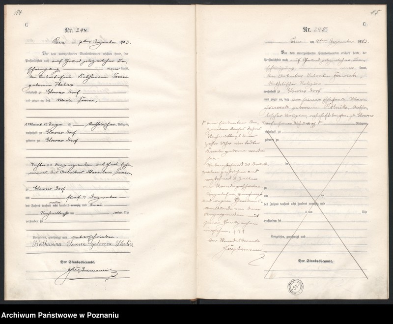 Obraz 10 z jednostki "Księga zgonów tom II"