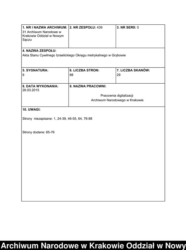 Obraz 2 z jednostki "[Księgi stanu cywilnego - urodzenia, małżeństwa, zgony]"