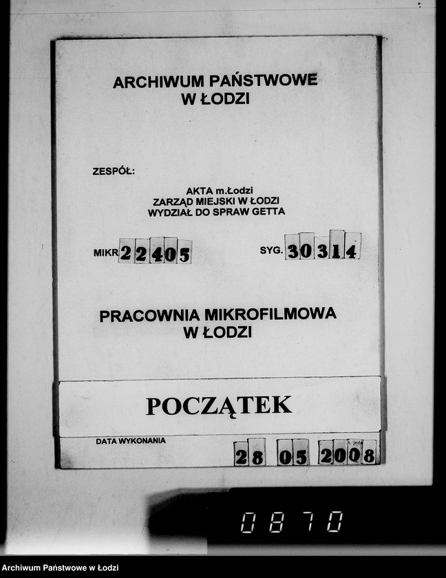 Obraz 1 z jednostki "Sammelschriftwechsel der Firmen H-K [Korespondencja z różnymi firmami zleceniodawcami G.V.]"