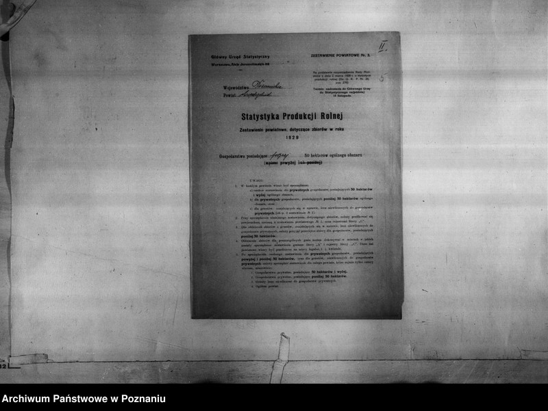 Obraz 7 z jednostki "/Statystyka produkcji rolnej - zestawienie powiatowe - Międzychód/"