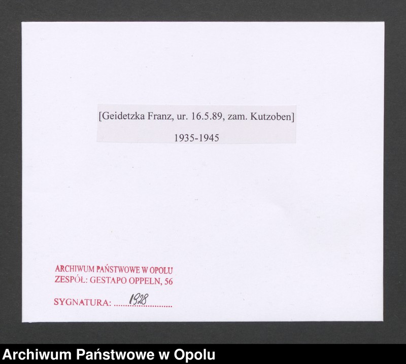 image.from.unit.number "[Geidetzka Franz, ur. 16.5.1889, zam. Kutzoben]"