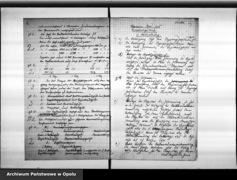 Obraz 7 z jednostki "Prüfungsarbeiten 1. Verwaltungsprüfung (Stadtsekretärprüfung) 13./14.12. u. 17.12.1929. Brieger Nicolai Schiller Wünsche Wagner Hettwer Brannisch Peibst"