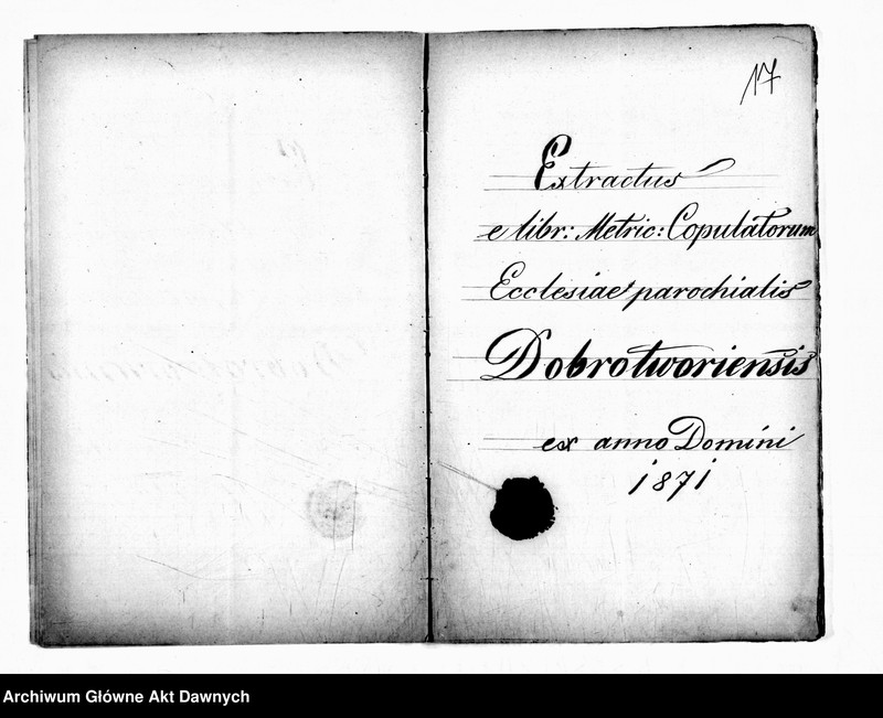 image.from.unit.number "Parafia: Dobrotwór. Dekanat: Busk. Kopie z ksiąg metrykalnych ur., śl., zg. dla miasta Dobrotwór i wsi: Zawonie, Sielec Bieńków, Niestanice, Chołojów."