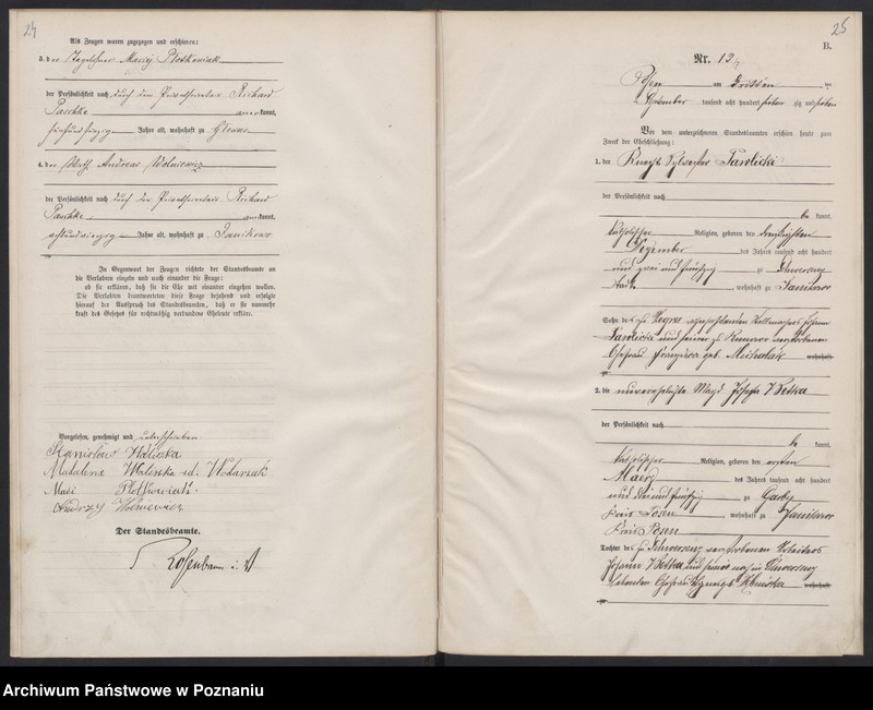 Obraz 15 z jednostki "Księga małżeństw"