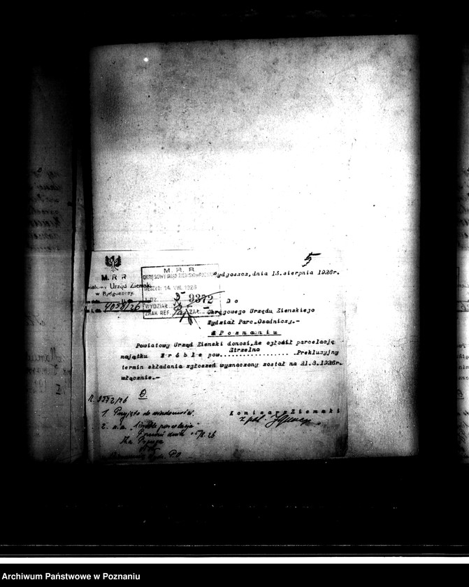 Obraz 9 z jednostki "Majątek Wróbel powiatu mogileńskiego parcelacja"