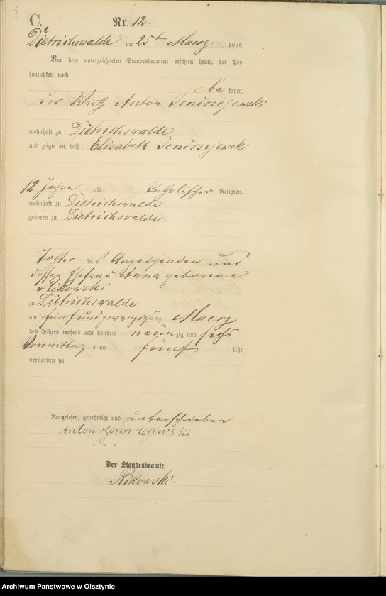 image.from.unit.number "Sterbe-Haupt-Register Nr 3 - 4 i 7 - 50"