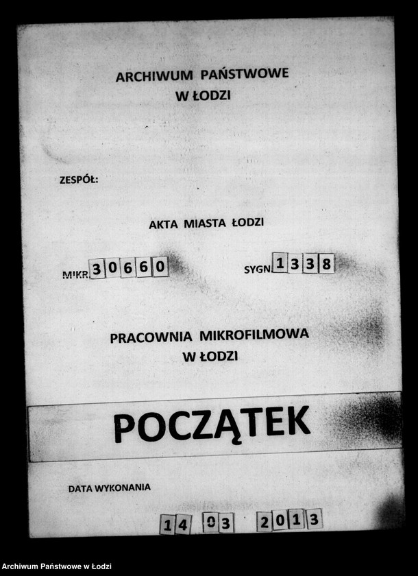 Obraz 1 z jednostki "Akta tyczące się ustanowienia opieki nad nieletnią Matyldą Regner po zmarłym Józefie Regner pozostałej córce"