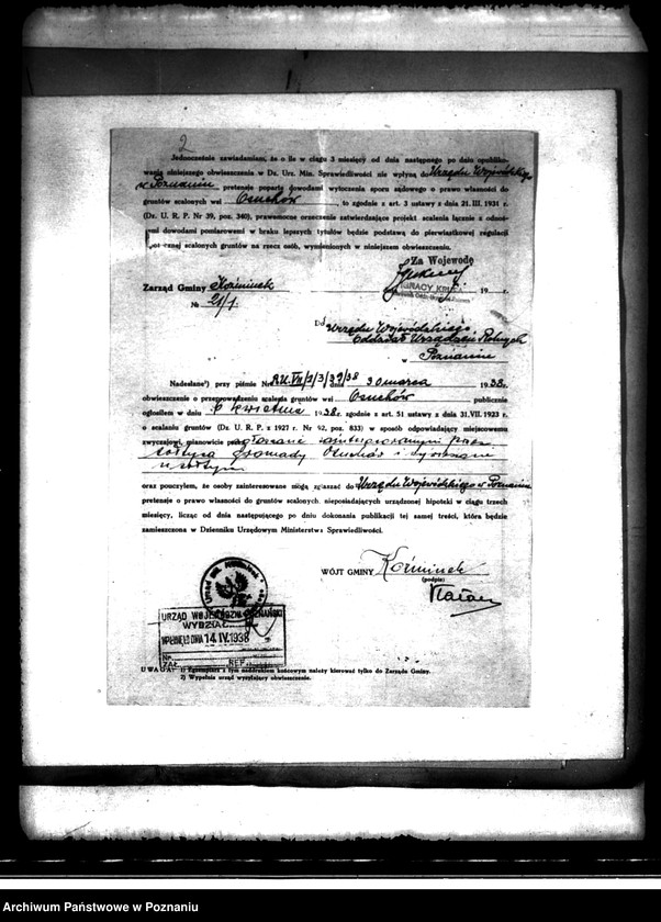 image.from.unit.number "Regulacja hipoteczna scalonych gruntów we wsi Osuchów powiatu kaliskiego"