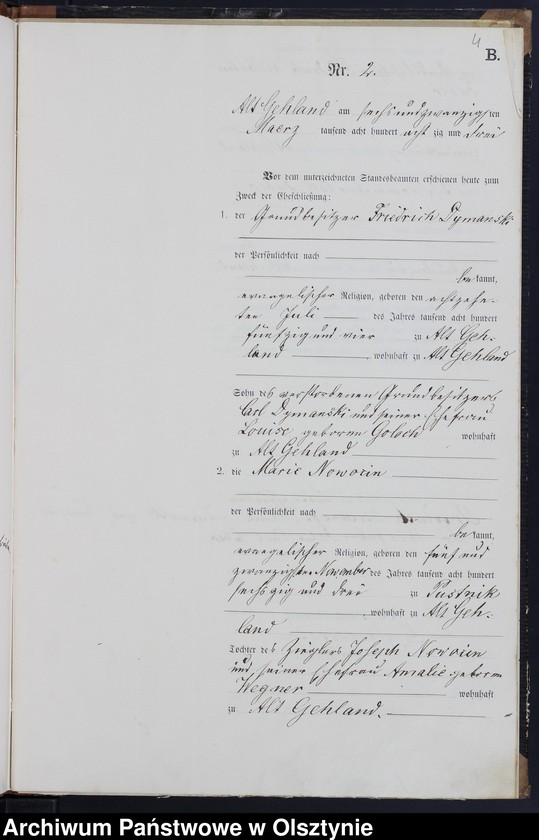 image.from.unit.number "Heiraths-Haupt-Register Nr 1 - 13"
