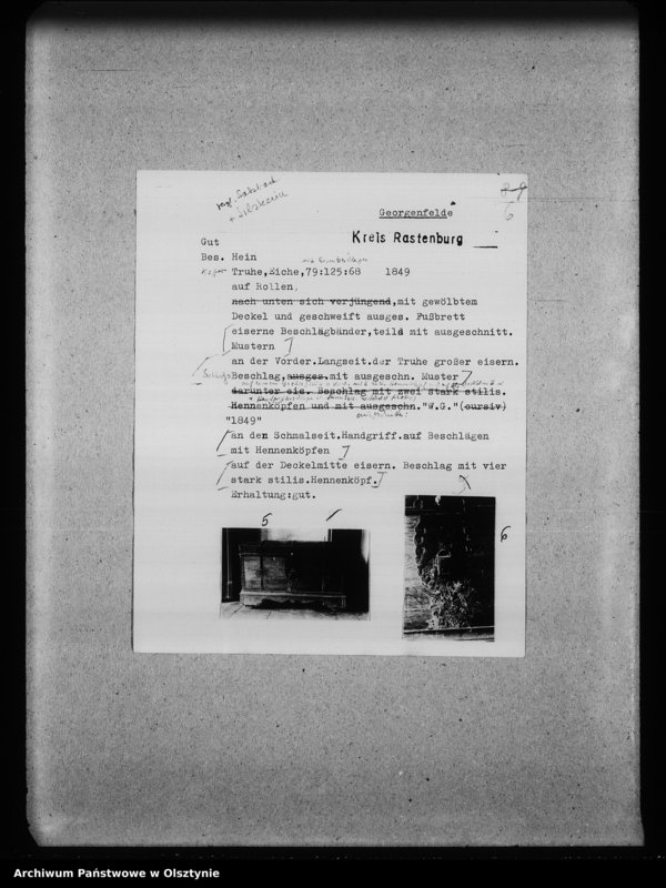 image.from.unit.number "[Inwentaryzacja zabytków w prowiecie Kętrzyn] Orte von F-K"