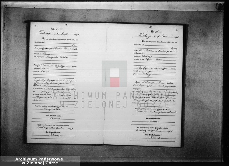 Obraz 12 z jednostki "Sterbe-Neben-Register"