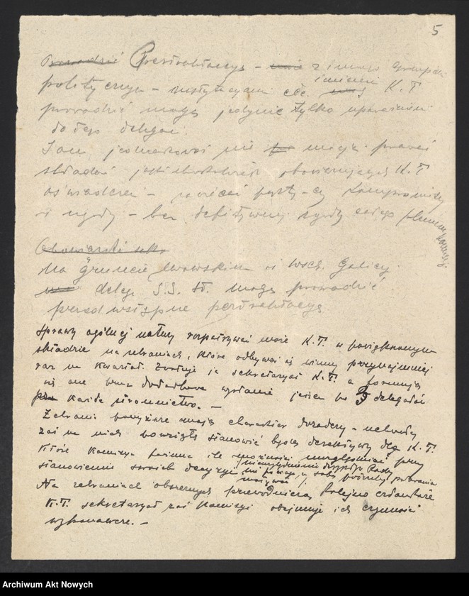 image.from.unit.number "Działalność społeczna, polityczna, i wojskowa Władysława Sikorskiego w Galicji w okresie przed wybuchem I wojny światowej. Projekty uchwał i memoriałów, korespondencja."