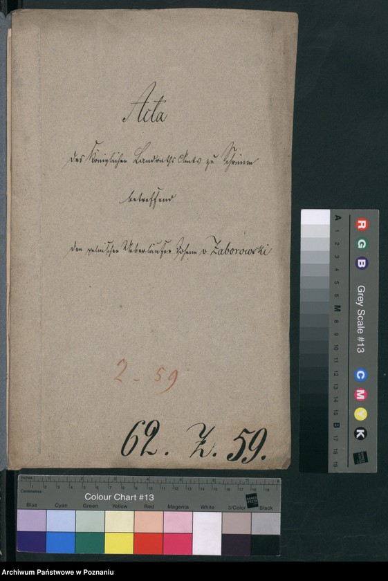 Obraz 4 z jednostki "A. betr. den polnischen Emigranten Gutspächter von Zaborowski"