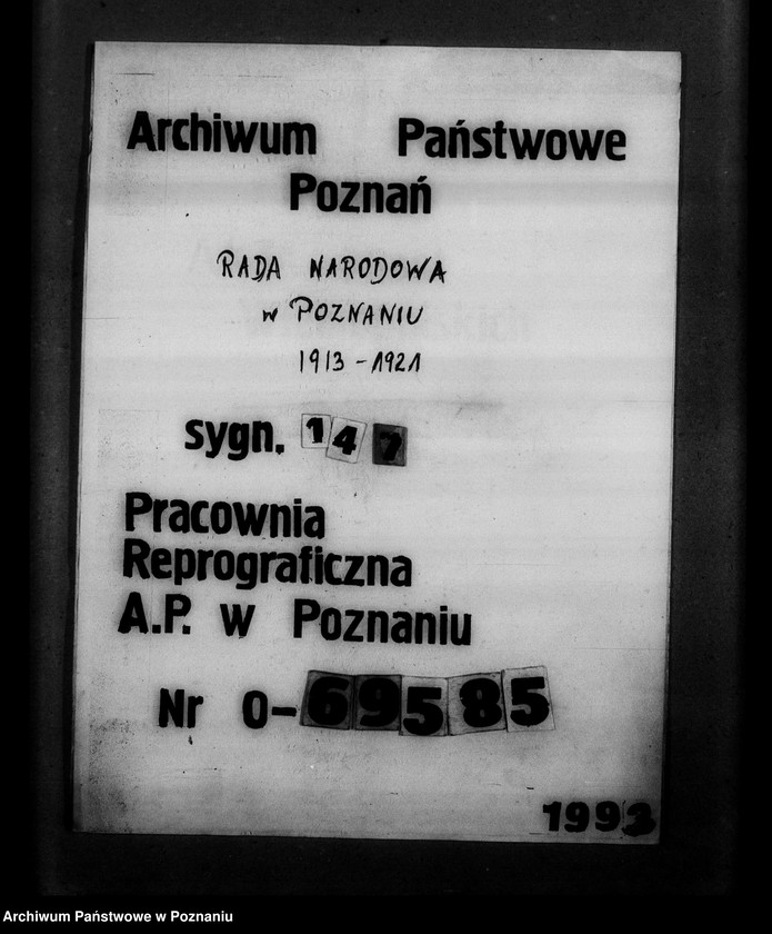 Obraz 1 z jednostki "Lista uchodźców cywilnych."
