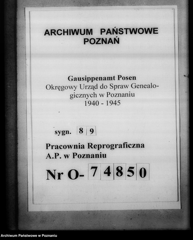 Obraz 1 z jednostki "Feststellung von Verlusten. Registrierung"