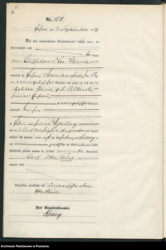 Obraz 19 z jednostki "Księga urodzeń t. IV"