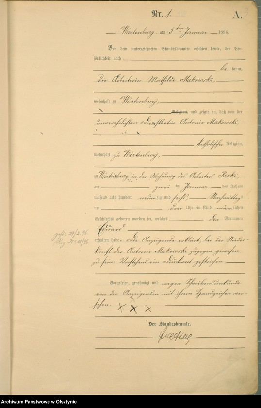 image.from.unit.number "Geburts-Haupt-Register Nr 1 - 215"