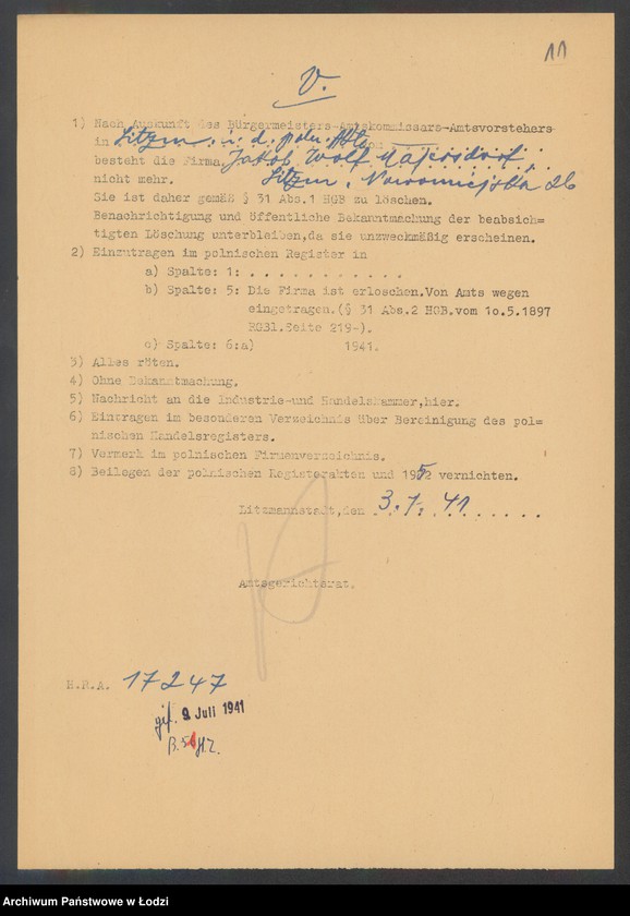 Obraz 13 z jednostki "Jakób Wolf Majersdorf- sprzedaż cukierków i czekolady"