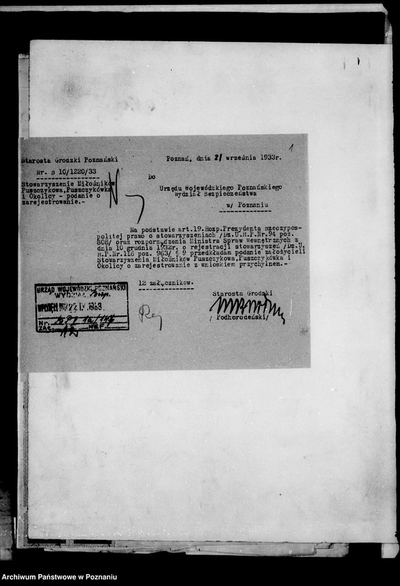 Obraz 5 z jednostki "Stowarzyszenie Miłośników Puszczykowa, Puszczykówka i Okolicy"