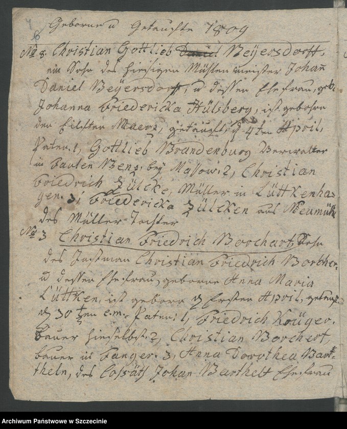 image.from.unit.number "Das Duplicat des Basenthin- und Harmsdorffschen Kirchenbuchs"