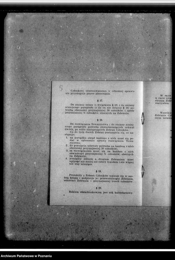 Obraz 9 z jednostki "Regulamin i ustawy Koła. Spis członków Koła na rok 1931. Bilanse roczne za lata: 1935, 1937,1938"