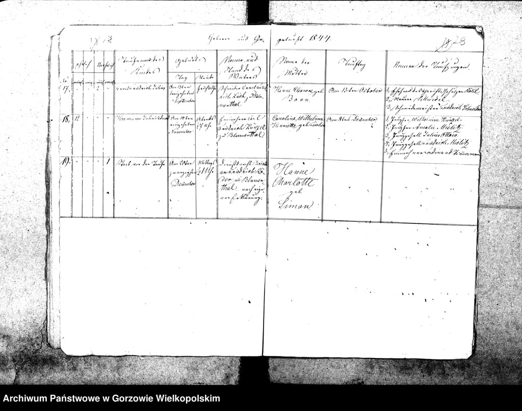 image.from.unit.number "Duplikate der Kirchenbücher von der Parochie Genninsch Warthebruch: Alt Gennin (Jeninek), Unter Gennin (Podjenin), Ober Gennnin (Jeniniec), Spiegel (Poźrzadło), Blumenthal Kwiatkowice), Ludwigsthal (Trzęsów), Bergenhorst (Gorzębia), Haferwiese (Gosławka), Pyrehner Holländer (Pyrzanki), Gross Rehne (Rań)   ."