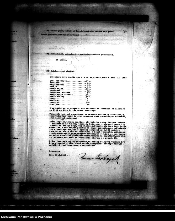 Obraz 10 z jednostki "Majątek Konarzewo powiatu poznańskiego wyłączenie z art. 4 i 5 ustawy o reformie rolnej"