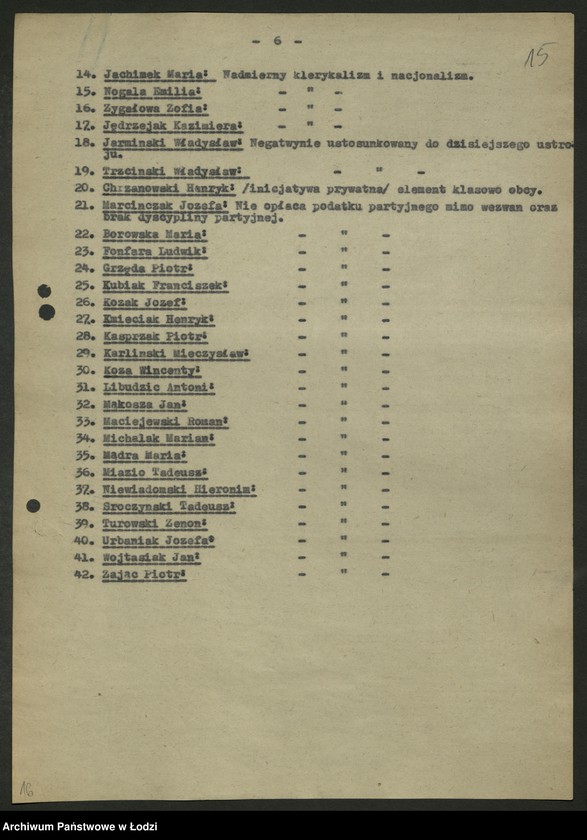 Obraz 16 z jednostki "Koło kolejowe PPS Ostrów Wielkopolski- sprawozdania, protokoły zebrań międzypartyjnych"