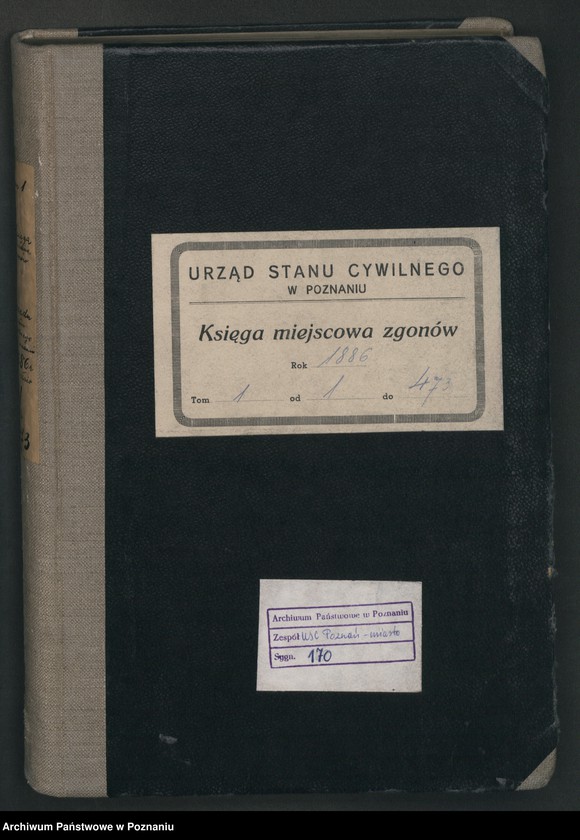 Obraz 2 z jednostki "Księga zgonów t. I"