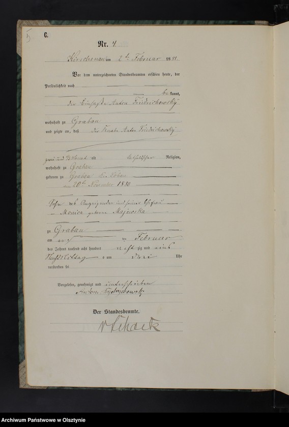 image.from.unit.number "Sterbe-Haupt-Register Nr 1 - 38,1 - 51,1 - 45,1 - 64,1 - 75,1 - 49 i 1 - 46"