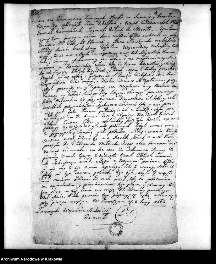 Obraz 3 z jednostki "Dobra obce: Mordwin i Makarycze w pow. pińskim w zastawie u Jerzego K. Chodkiewicza oraz zastawa dóbr Torczyce w woj. nowogrodzkim. M.in. dwa inwentarze dóbr Makarycze z 1680 i 1683 r.; kwit podymnego z 1678 r."